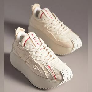 NEW Inuikii Maribella Denim Sneakers